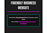 build a business or services website in wordpress or webflow